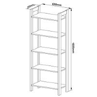 Estante Multiuso Gamer Livreiro Office 5 Prateleiras Preto/vermelho - 2