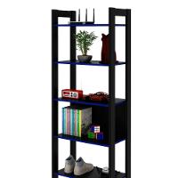 Estante Multiuso Gamer Livreiro Office 5 Prateleiras Preto/azul - 5