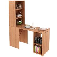 Mesa Para Escritório Articulável Alta Multiuso Retrátil Amêndoa - 9