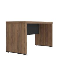 Mesa Para Escritório Escrivaninha 135 Cm Nogal/preto - 5