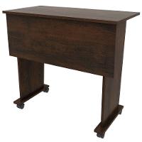 Mesa Escrivaninha Dobrável Com Rodízio Rústico - 7