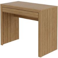 Escrivaninha Mesa De Escritório 90 Cm 1 Gaveta Amêndoa - 6