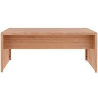 Mesa Para Escritório Escrivaninha 180 Cm Amêndoa - 5