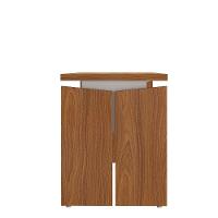 Mesa Para Escritório Pequena Tamburato Mdp Freijó/branco - 7