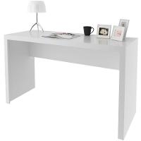 Mesa Para Escritório Escrivaninha 127 Cm Branco - 1