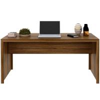 Mesa Para Escritório Escrivaninha 163 Cm Nogal - 5