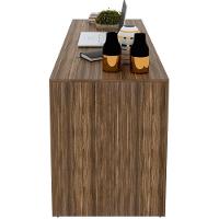 Mesa Para Escritório Escrivaninha 163 Cm Nogal - 7