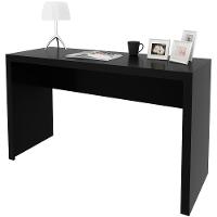 Mesa Para Escritório Escrivaninha 127 Cm Preto - 1