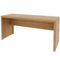 Mesa Para Escritório Escrivaninha 163 Cm Amêndoa - 8