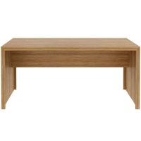 Mesa Para Escritório Escrivaninha 163 Cm Amêndoa - 9