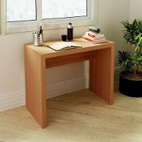 Mesa Para Escritório Escrivaninha 90 Cm Amêndoa - 6