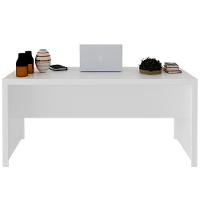 Mesa Para Escritório Escrivaninha 163 Cm Branco - 6