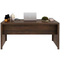 Mesa Para Escritório Escrivaninha 163 Cm Rústico - 6