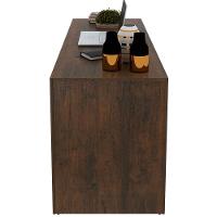 Mesa Para Escritório Escrivaninha 163 Cm Rústico - 7
