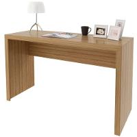 Mesa Para Escritório Escrivaninha 127 Cm Amêndoa - 1