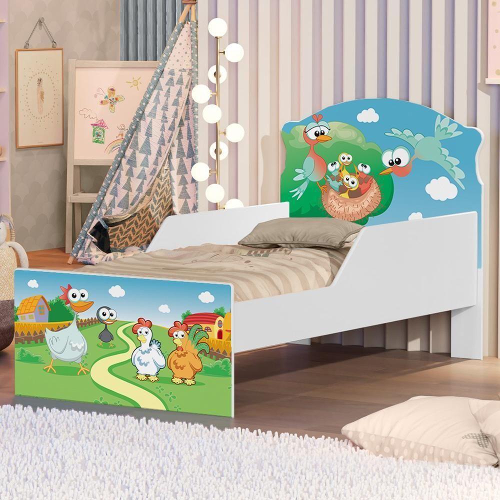Mini Cama Fazendinha Com Colchão - 1
