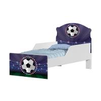 Mini Cama Futebol Bandeiras Com Colchão - 3