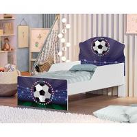 Mini Cama Futebol Bandeiras Com Colchão - 4
