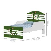 Mini Cama Futebol Jogador - 2