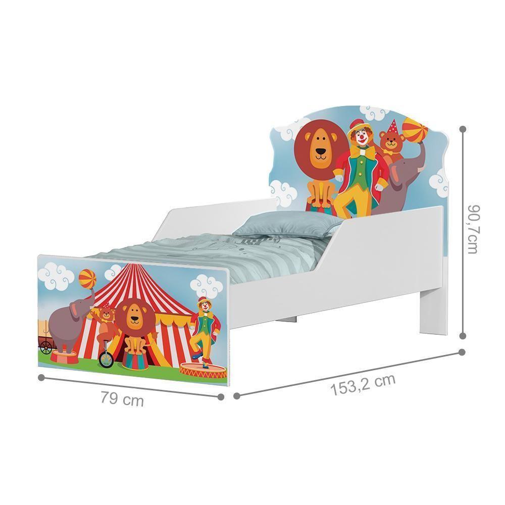 Mini Cama Circo Com Colchão - 2