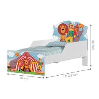 Mini Cama Circo Com Colchão - 2