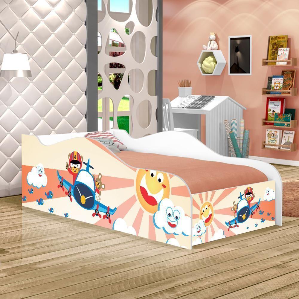 Mini Cama Fun Patrulha Ursinhos Infantil Com Colchão - 1