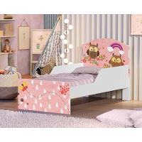 Mini Cama Corujinhas E Borboletas Com Colchão - 4