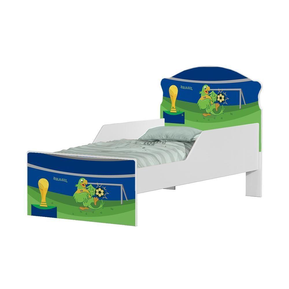Mini Cama Copa Do Mundo Com Colchão - 3