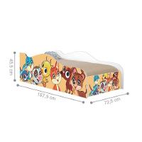 Mini Cama Fun Bichinhos Infantil Com Colchão - 2