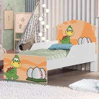 Mini Cama Dinossauro Bebê Com Colchão - 1