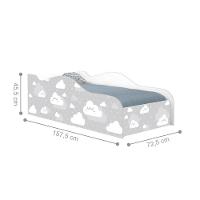 Mini Cama Fun Nuvens Cinza - 2