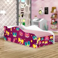 Mini Cama Fun Borboleta Infantil Com Colchão - 1