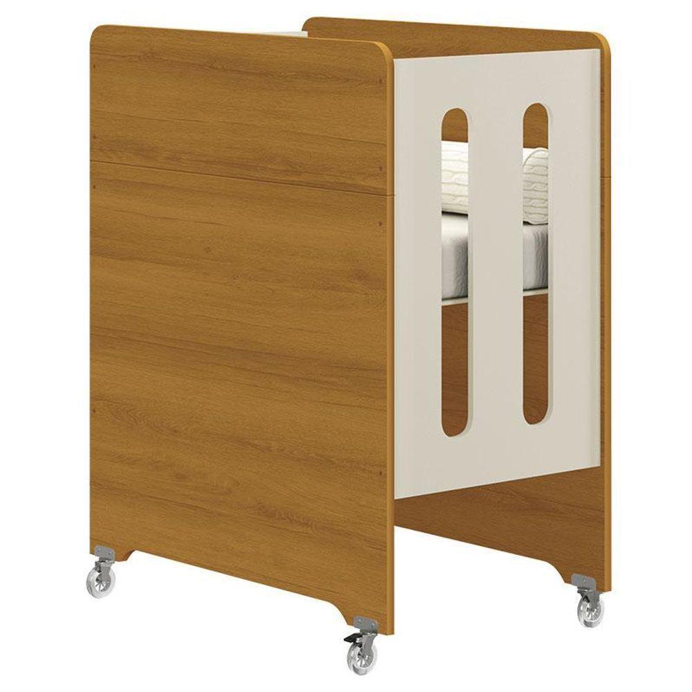 Quarto De Bebê Zaki E Berço Americano Evolution 4 Em 1 Areia Acetinado Savana Com Colchão Gazin - Reller - 3