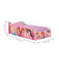 Mini Cama Fun Princesas Infantil Com Colchão - 2