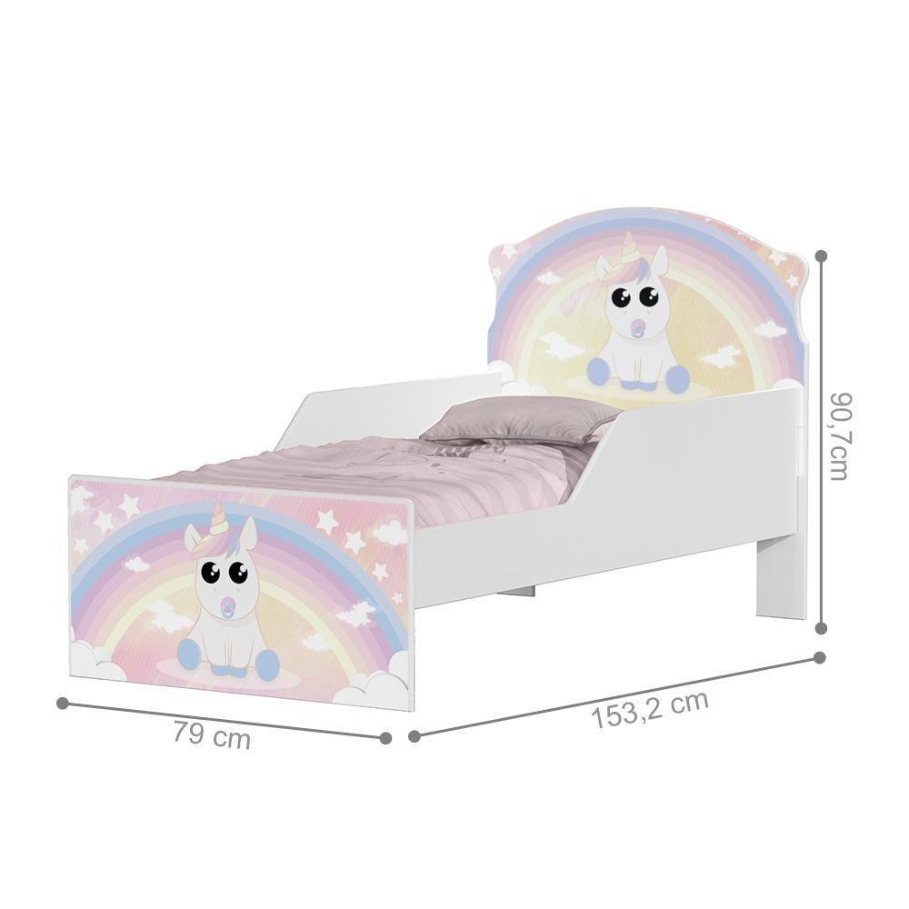 Mini Cama Unicórnio Baby - 2