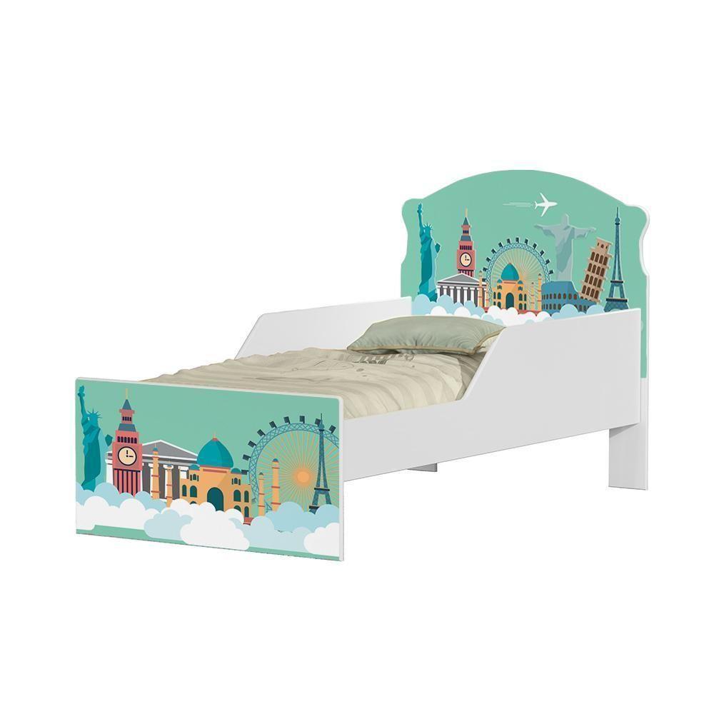 Mini Cama Viagem Pelo Mundo Com Colchão - 3