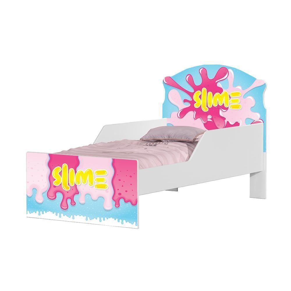Mini Cama Slime Menina Com Colchão - 3