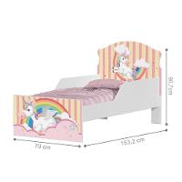 Mini Cama Unicórnio Meigo Com Colchão - 3