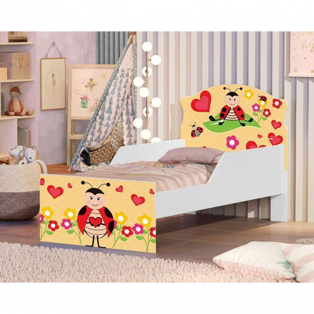 Mini Cama Joaninha Com Colchão - 4