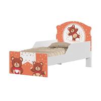 Mini Cama Ursinho De Pelúcia Com Colchão - 3