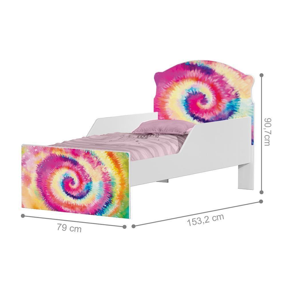 Mini Cama Tie Dye Com Colchão - 2