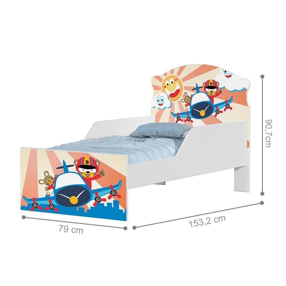 Mini Cama Patrulha Ursinhos Com Colchão - 2