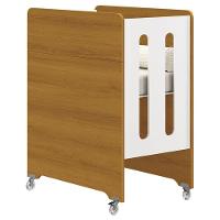 Quarto De Bebê Zaki E Berço Americano Evolution 4 Em 1 Branco Acetinado Savana Com Colchão Gazin - Reller - 3