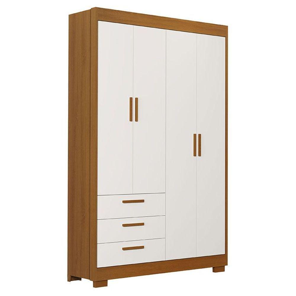 Quarto De Bebê Zaki E Berço Americano Evolution 4 Em 1 Branco Acetinado Savana - Reller - 8