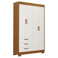 Quarto De Bebê Zaki E Berço Americano Evolution 4 Em 1 Branco Acetinado Savana - Reller - 8