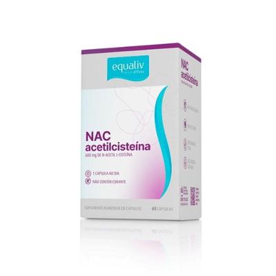 Nac Acetilcisteína 600 Mg 60 Caps Padrão Único