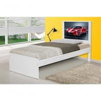 Cama Solteiro Carro Sport Vermelho Com Colchão - 3