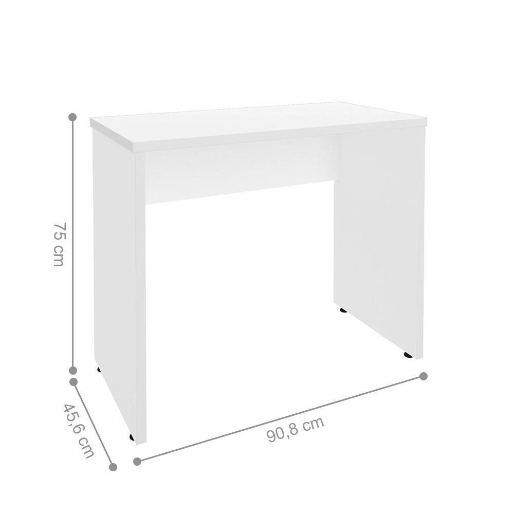 Escrivaninha Para Quarto Alasio Branco - 2