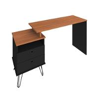 Escrivaninha Industrial Lowa Freijó Preto - 3