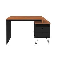 Escrivaninha Industrial Lowa Freijó Preto - 6